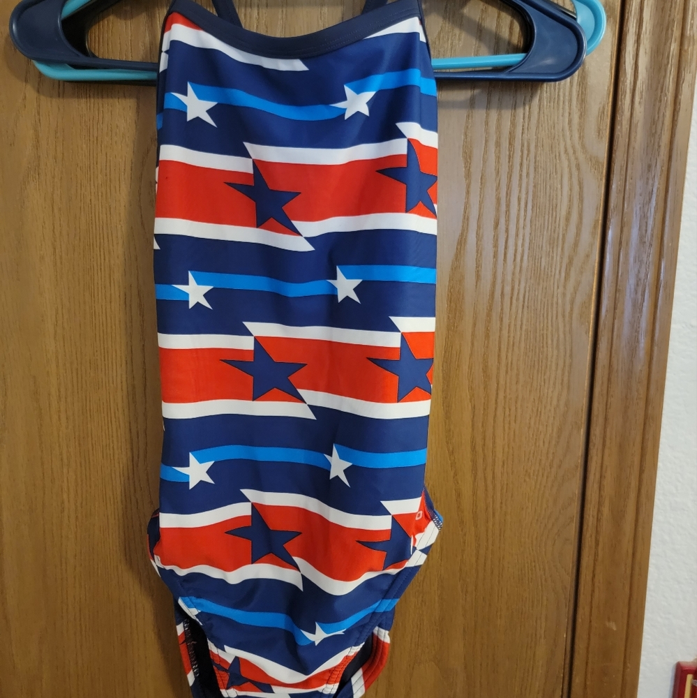 Red,White And Blue Speedo Swimsuit